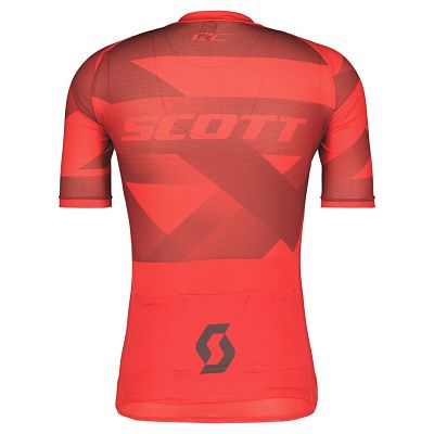Превью Велоджерси с коротким рукавом SCOTT RC Premium Climber Fiery Red/Dark Grey